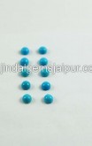 Natural Arizona Turquoise Smooth Round Cabochon